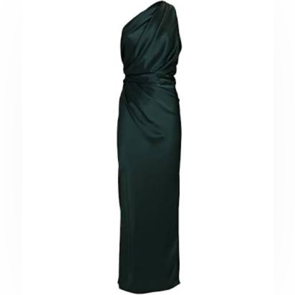 The Sei emerald green silk dress NWT size 6